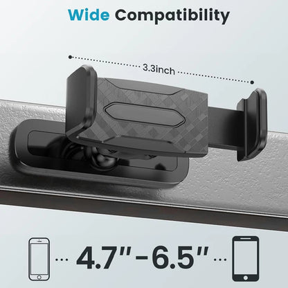 Tenmtoo 360° Adjustable Magnetic Phone Holder - Perfect for iPhone 15/14/13 and All 4.7-6.5 Inch Smartphones